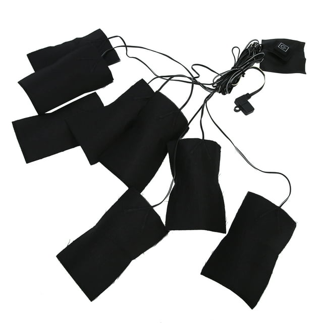 3 Gears Heating Cloth Heater Electric Shoulder Heating Pad, Full Waterproof Electric Heater Sheet, For Vests Clothes