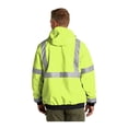 thumbnail image 2 of CornerStone Unisex ANSI 107 Class 3 Economy Waterproof Insulated Bomber Jacket | High Vis Winter Coat for Men & Women, 2 of 5