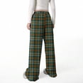 thumbnail image 5 of WRKEKC Girls Sweatpants Fall Winter Big Girls Pockets Thermal Cold Weather Pants Plaid Print Sweatpants Children Wide Leg Drawstring Outerwear Long Pants 5-15 Years, 5 of 7