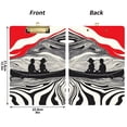 thumbnail image 5 of FORMRS Acrylic Clipboard with Low Profile Clip Standard A4 Letter Size, 12.5" x 9", Black Illusionary Boat, 5 of 8