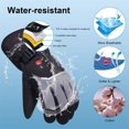 thumbnail image 6 of SAVIOR HEAT Heated Gloves for Men Women, Rechargeable 2200mAh Battery Powered Ski Gloves, Waterproof Touchscreen Electric Heated Winter Hand Warmer Gloves for Cycling Skiing Motorcycling Hunting, 6 of 9