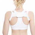 thumbnail image 4 of 2PCS Corrector de postura de cuello y hombro para adultos y niños, soporte de postura superior ajustable Enderezador de espalda de hombro transpirable, 4 of 5