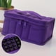thumbnail image 3 of Estuche de transporte para aceites esenciales, bolsa para esmalte de uñas, contenedores de almacenamiento, maleta duradera Púrpura, 3 of 9
