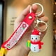 thumbnail image 1 of Llavero de Pap Noel con diseño de muñeco de nieve, colgante para mochila, llave de coche, regalo de Navidad, 1 of 4