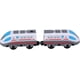 thumbnail image 1 of Juguetes de tren eléctrico, juguetes de tren modelo, trenes eléctricos de alta velocidad, juguetes de tren magnético de ferrocarril de madera, regalos de tren de acción eléctrica para niños de 2 años, 1 of 5