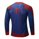 thumbnail image 4 of Body deportivo de secado rápido con estampado digital 3D de Spiderman para hombre, camiseta de manga larga para fitness, 2022, 4 of 4