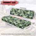 thumbnail image 7 of Uorisanigo UTV Seat Cover, All Season Weather Proof Green Camouflage Print Seat Cover Fit for Kawasaki Mule 4010 4x4 Diesel 2009-2013, Easy to Install & Clean Mule Padded Protector Cushion, 7 of 7
