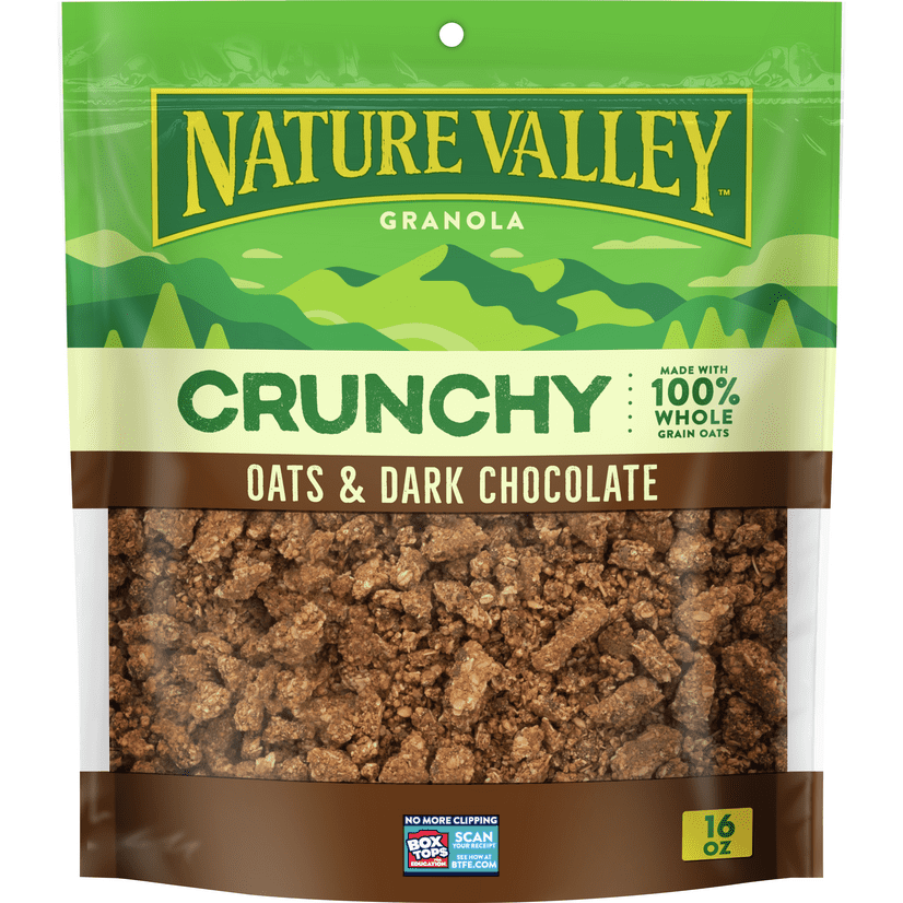 Nature Valley Granola, Protein Oats and Dark Chocolate, 16 oz