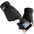 thumbnail image 1 of Men Leather Gloves Ulstar Touchscreen Winter Warm Texting Driving Gloves, 1 of 7