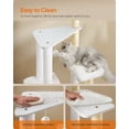 thumbnail image 4 of WoodyWonders Cat Tree, 65-Inch Modern Cat Tower for Indoor Cats, Multi-Level Cat Condo with Scratching Posts, Cat Furniture, White, 4 of 8