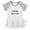 Gray Raglan Dresses, variant on Crib Hair Don't Care Funny Dresses For Baby, Newborn Babies Skirts, Infant Princess Dress, 0-24M Kids Graphic Clothes (White Sleeveless Dresses, 6-12 Months)