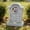 B-Grey, variant on Dog Memorial Gift for Loss of Dog, Peaceful Sleeping Solar Angel Dog Statue Outdoor Waterproof, Resin Dog Figurine Pet Memorial Stone for Garden Grave Markers, Loss of Pet Sympathy Gift (Cat)