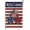 Green leaves, variant on 4th of July Floral Garden Flag 12x18 Vertical Double Sided Patriotic USA Flag Red Blue Memorial Day Independence Day Outside Decorations Burlap Yard Flag BW299