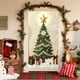 thumbnail image 1 of Mineart Christmas Snowman Door Cover Festive Design Decorative Door Curtain Hanging for Home Entryway Party Holiday Decoration, 1 of 1