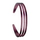 thumbnail image 2 of Diadema de tres filas para niñas y mujeres, ideal para bodas, fiestas y diseño hueco. Rojo, 2 of 9