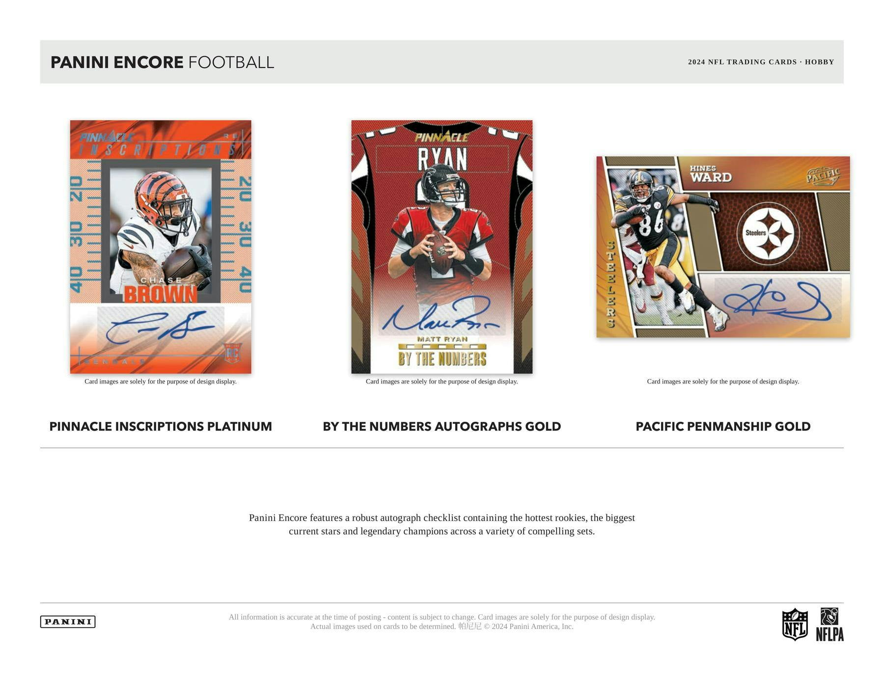 2024 Panini Encore Football Hobby Box
