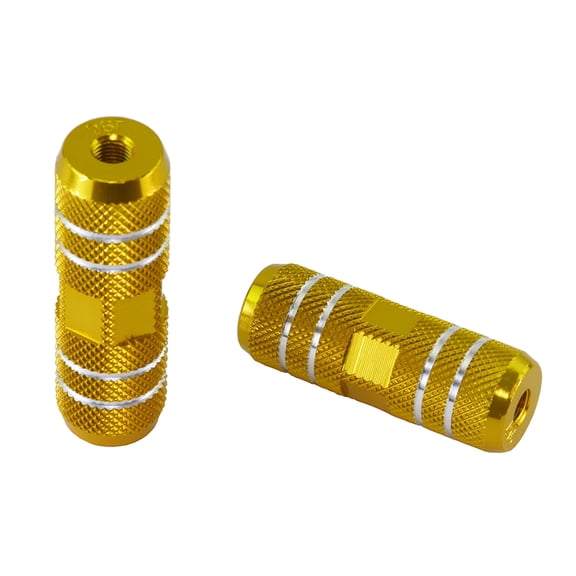 Bike Alloy Pegs 006a 24/26t W=1.10 L=3 Gold.