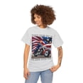 thumbnail image 3 of 'TRUMP RIDES FOR US. WE RIDE WITH HIM!-TSHIRT, 3 of 4