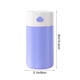thumbnail image 3 of Humidificador Mini USB Portátil con Capacidad de 400ML, Modo de Luz Nocturna Silenciosa, Apagado Automático, para Hogar, Oficina, Coche, Viajes, 3 of 6