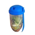 thumbnail image 2 of Cheers US 1000ml Fresh Salad Container Serving Cup Shaker with Dressing Container Fork Food Storage Bonus Recipes, Use This Bowl for Picnic, Lunch to Go, 2 of 7