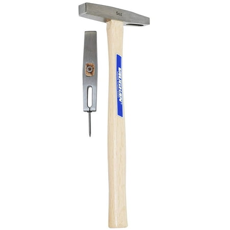 UPC: 0051218180343 | Vaughan SBP5 Professional Magnetic Tack Hammer  Hickory Handle  11-Inch Long.