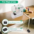 thumbnail image 6 of Sewing Machine for Beginners with 12 Built-in Stitches, 6 Included Feet, Portable Sewing Machine with Foot Pedal, High-Low Speeds, 6 of 8