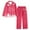 Pink1, variant on Tiweut Women's Pajamas Sets Christmas Lapel Long Sleeve Lapel Button Tops and Pants Set Full Print Santa Holiday Ladies Sleepwear Suit,Beige,L
