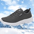 thumbnail image 3 of NOKIO Mens Tennis Shoes Comfortable 𝖫a𝖼e Up Running Shoes Breathable Mesh Summer Sport Shoes Lightweight Non-S𝗅ip Jogging Athlet𝗂c Shoes Outdoor Walking Sneakers for Back to College, 3 of 3