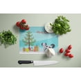 thumbnail image 3 of Carolines Treasures CK3872LCB Shih Poo Christmas Tree Glass Cutting Board Large, 12H x 16W, multicolor, 3 of 4