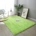 thumbnail image 3 of Washable Fluffy Area Rug Rectangular Anti-Slip Artificial Soft Plush Shag Carpet Home Bedroom Living Room Fluffy Rectangular Anti-Slip Artificial Soft Washable Fluffy Rectangular  Light P, 3 of 7