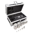 thumbnail image 3 of 23 Pcs M1 Grade Scale Calibration Weight Kit Stainless Steel Balance Weights Set with Tweezer 1mg-200g, 3 of 7