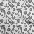 thumbnail image 1 of oneOone Polyester Spandex Gray Fabric Asian Japanese Koi Fish Craft Projects Decor Fabric Printed By The Yard 56 Inch Wide, 1 of 4