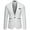 White, variant on Mens Slim Fit Single-Breasted Suit Blazer Sport Coat