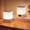 White, variant on Smart LED Clock Night Light | Three Speed Color Adjustment | USB Rechargeable | Dimmable Warm Soft Glow | Compact Bedside Lamp | 11 x 9 cm | White Plastic