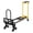 Black, variant on Qinain 3-in-1 Convertible Aluminum Stair Climbing Hand Truck Dolly 800 lbs Capacity collapsible Platform Cart Wheels, 350kg Load
