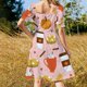 thumbnail image 5 of Vestido de manga corta Sands of Time Vestido para mujer Vestido de mujer verano mujer, 5 of 7