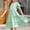 Green, variant on Spazoro Little and Big Girls Dresses, Waist Cinched Solid Color Ruffle Sleeve Round Neck Casual Dresses for Girls Army Green Size 5-6T