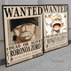 thumbnail image 5 of Póster de arte de anime retro de One Piece, pegatinas, murales de pared, decoración de sala de juegos, regalos, pintura en HD, 5 of 5
