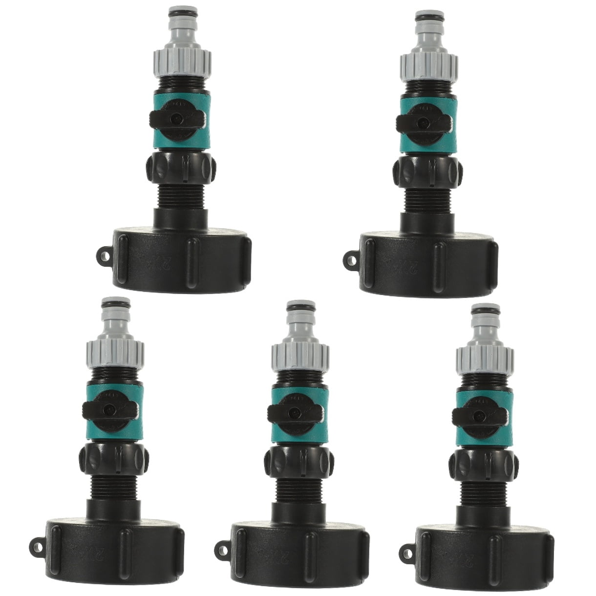 HOMEMAXS 5-Pack Hose Connectors, Replacement Hose Fittings for Versatile Outdoor Watering