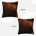 thumbnail image 3 of ZICANCN Decorative Throw Pillow Covers , Space Science Fiction Couch Sofa Decorative Knit Pillow Covers for Living Room Farmhouse 12"x12", 3 of 8