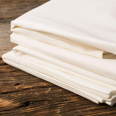

Flour Sack Cleaning and Dusting Kitchen Towels Cotton Muslin Pack of 10