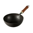 thumbnail image 4 of simhoa Iron Wok Induction Cooker Boiling Chinese Wok for Camping Kitchen Restaurant 24CM, 4 of 8