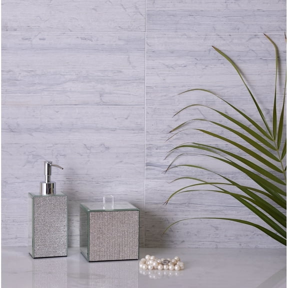 Artisana 3x12 in. Gray Textured Limestone Etched Linear Wave Elongated Subway Wall and Floor Tile (5 sq ft/case, 20-Pack)