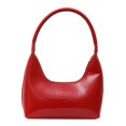 thumbnail image 2 of Composite Shoulder Bag Large Capacity Snakeskin Pattern Durable PU Daily Leisure, 2 of 9