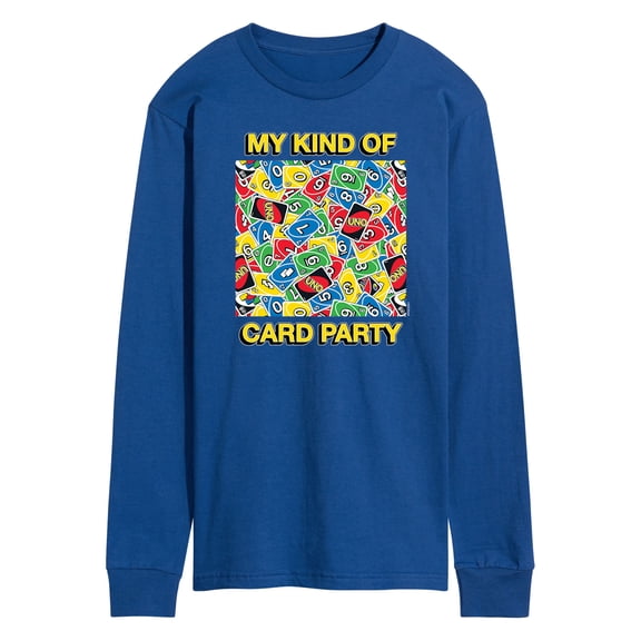 UNO - My Kind Of Card Party - Men's Long Sleeve T-Shirt