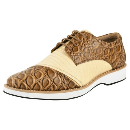 LIBERTYZENO Mens Finest Leather Sneakers Casual Shoes