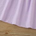 thumbnail image 4 of EnJoCho toddler Dress Kids Girls Solid Cotton Linen Sleeveless Beach Straps Dress Ruffles Princess Dresses Clothes Little & Big Children Summer Fashion Party Dresses 18-24 Months, 4 of 6