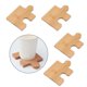 thumbnail image 3 of 4 manteles individuales de madera para posavasos, decoración para tazas de café, manteles individuales reutilizables para portavasos. Madera de Bambú, 3 of 6