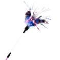 thumbnail image 1 of Cat Teaser Toy Interactive: Funny Fake Feather Cat Wand Toy Kitten Teasing Stick, 1 of 6