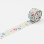 mt Fab Washi Paper Masking Tape: 0.79 in. x 10 ft. / Maru to Sen (Circle and Line)